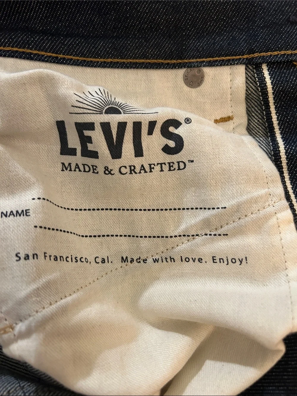 Levi's 511 Made and Crafted - Made in Japan